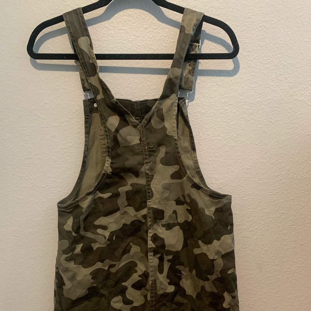 camouflage overall dress - Picture 3 of 5
